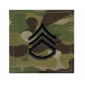 Multicam Staff Sergeant Embroidered Rank Insignia